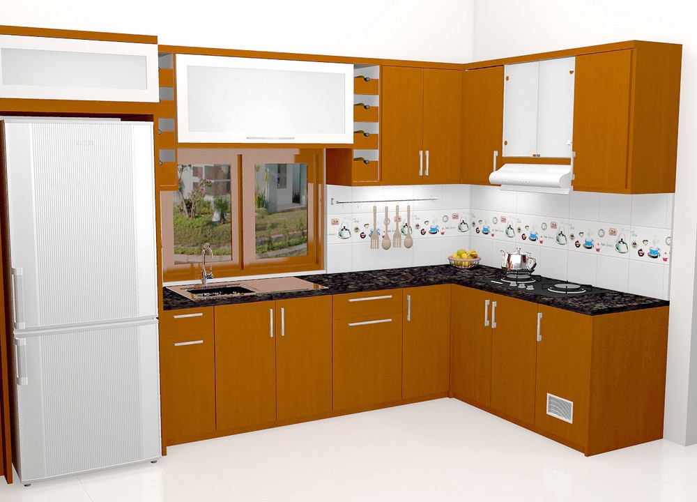 Kitchen Set Minibar Meja iGraniti Marmer a iJuali Furniture 