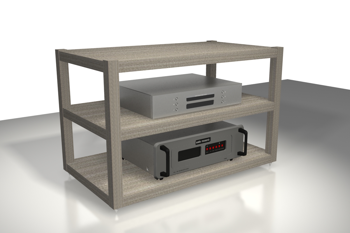  Rak  Amplifier Audiophile Dengan Spike Furniture Semarang  