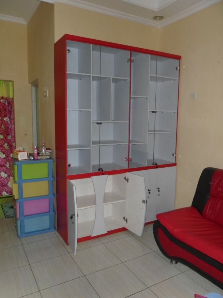 Bufet Storage Ruang Tamu Furniture Rumah Semarang 